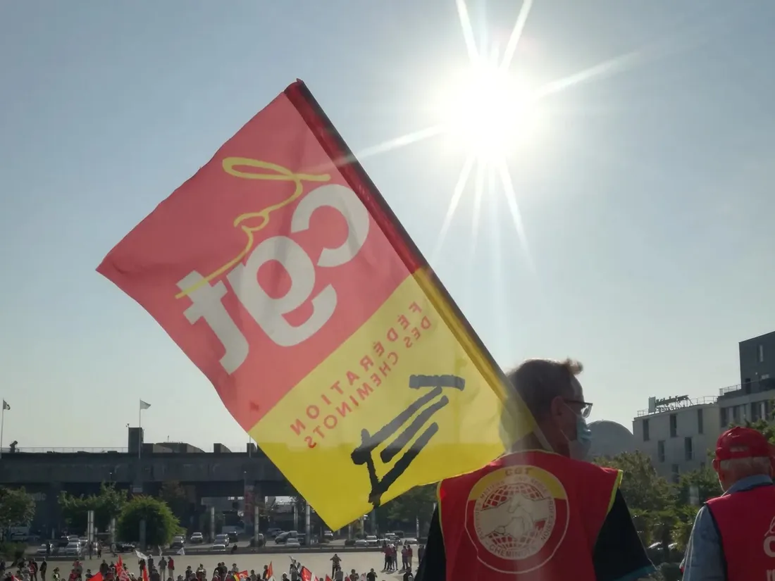 Une manifestation à Saint-Nazaire